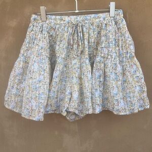 American Eagle Flower Farmhouse Whimsical Flowy Shorts size XS